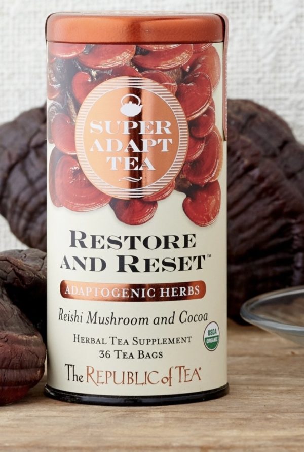 Republic of Tea Super Adapt Mushroom Tea Set of 5